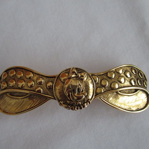 Disney Napier Accessories - Disney Napier Minnie Mouse Gold Tone Clip Barrette